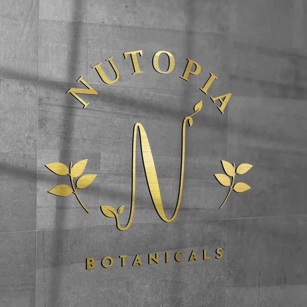 An image of the Custom Reception Sign hanging on a wall.