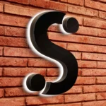 A sample image created for the wholesale back lit sign product.