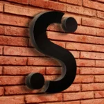A sample image created for the Non-lit Sign product.