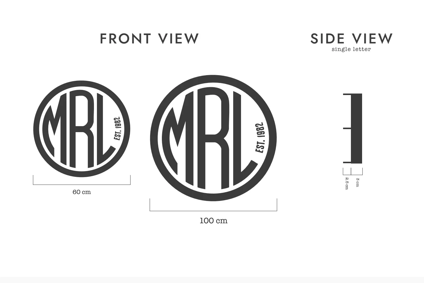 MRL Backlit Signs